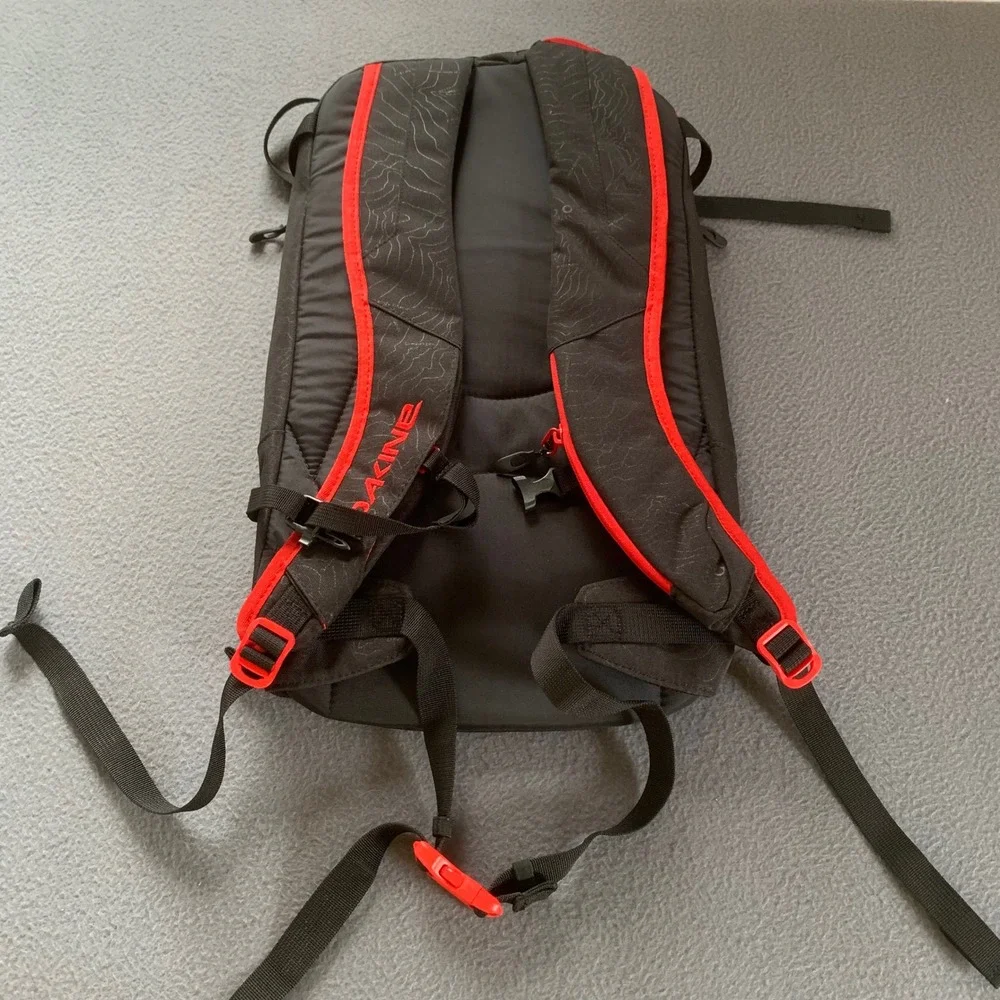 Dakine Heli Pack 12L Backpack Ski Snowboard Phoenix Red & Black Outdoors Hiking